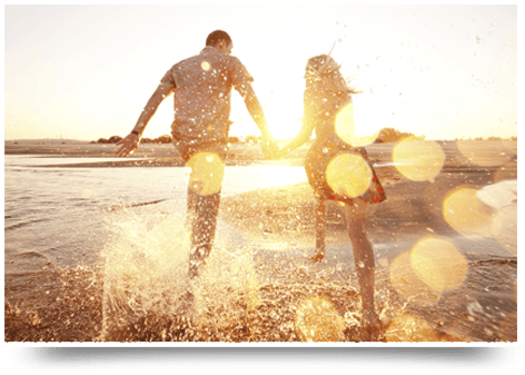 Family enjoying Eco-living Kangen Water